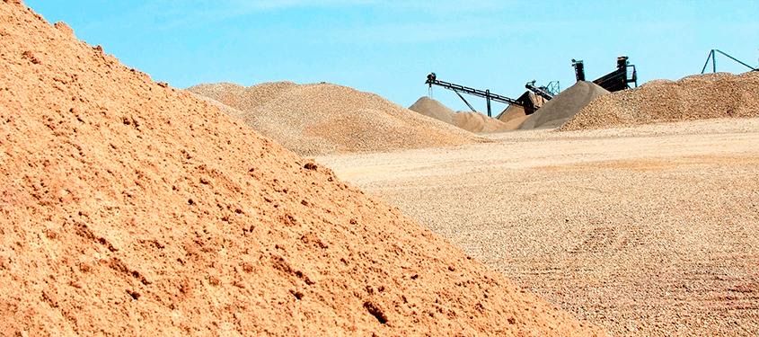 Песок щебен отсев черноһем