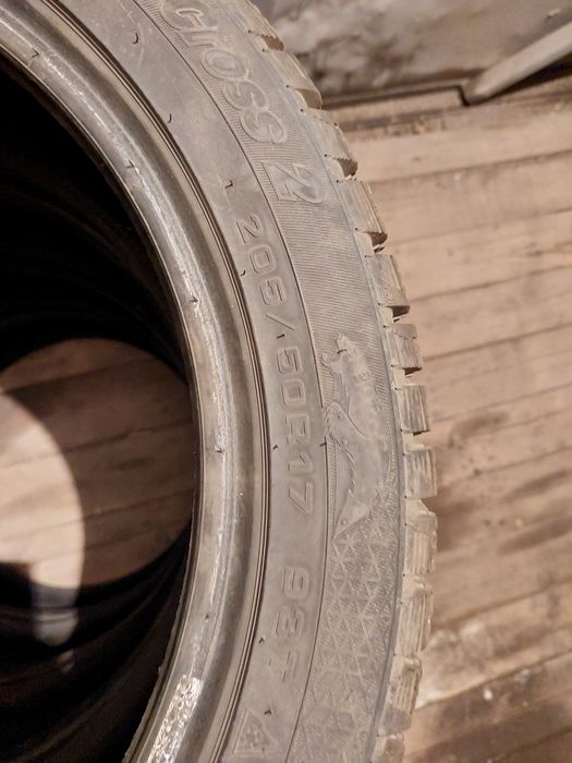 Шипованная резина 205/50/r17