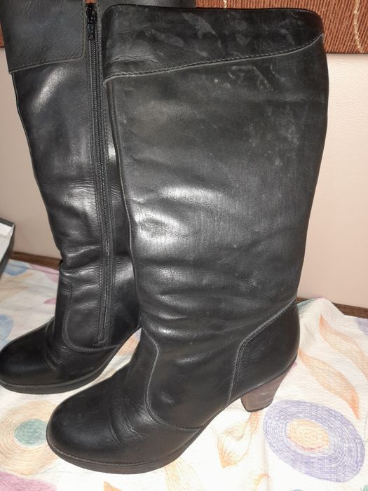 Cizme de piele imalte