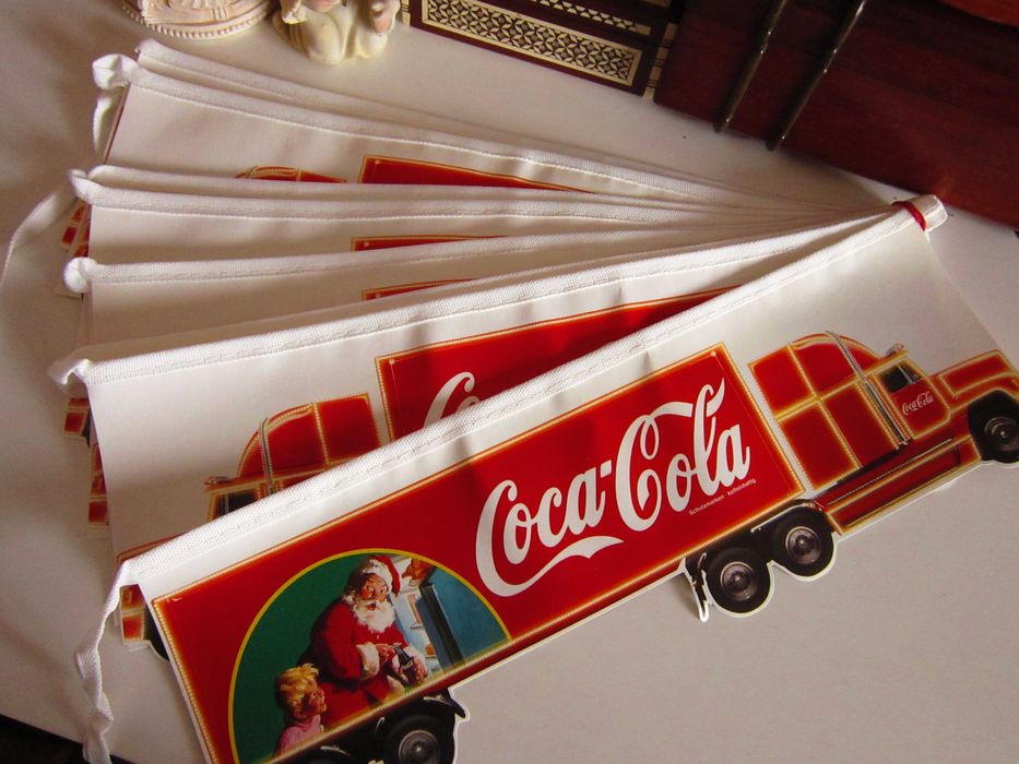 cadou Craciun Coca Cola Camion+ reclama 3D+calendar perpetuu