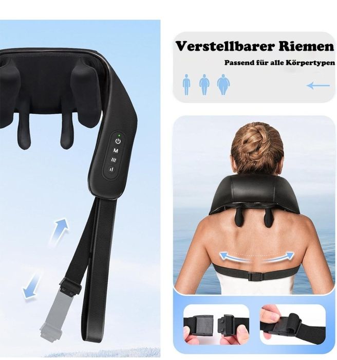 Aparat de masaj pentru gât, umăr, spate
