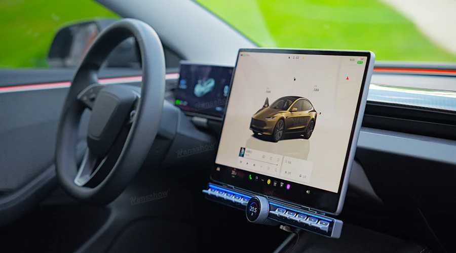 Конзола с 20 бутонa за Tesla Model 3/Y /с Ryzen  процесор/ на HansShow