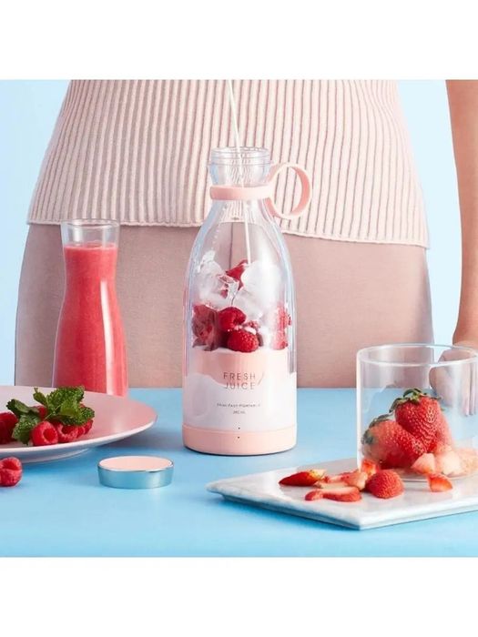 Портативный электрический блендер Fresh Juice 350ML 2В1
