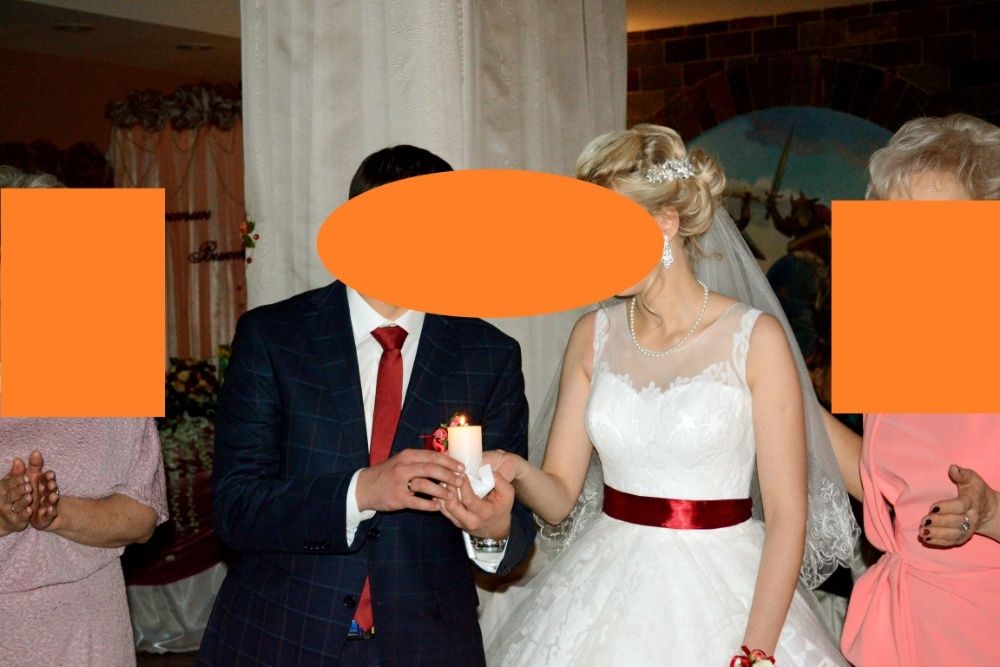 Свадебное платье.