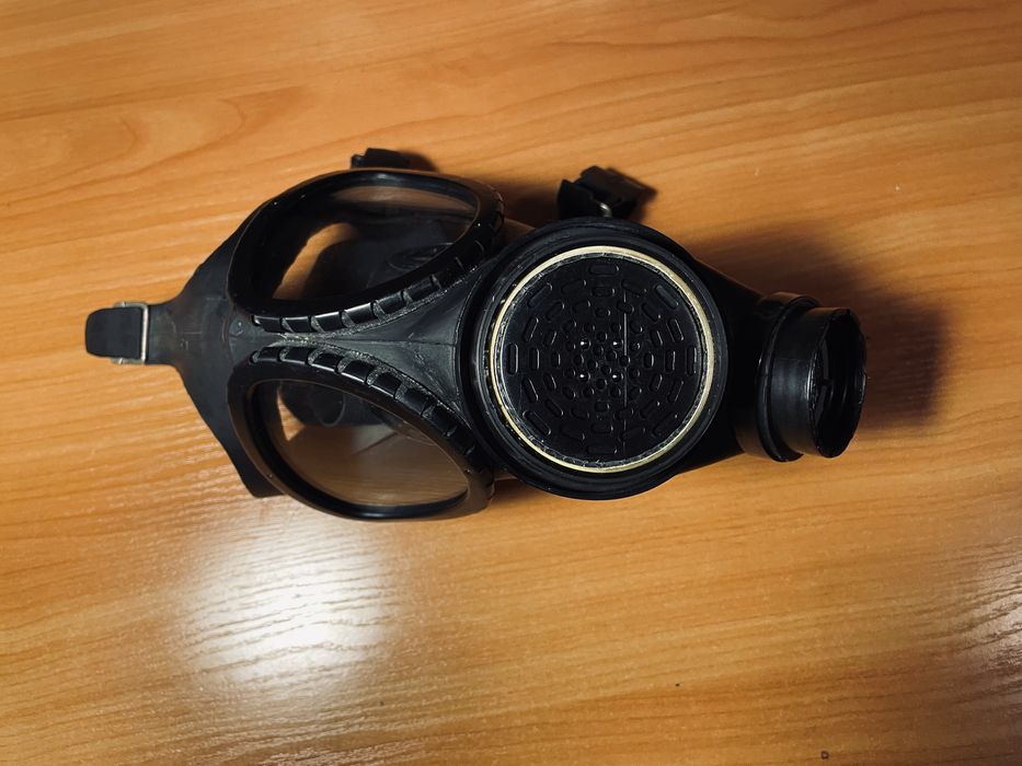 Комплект противогаз с ДВА филтъра и чанта ПГ-1