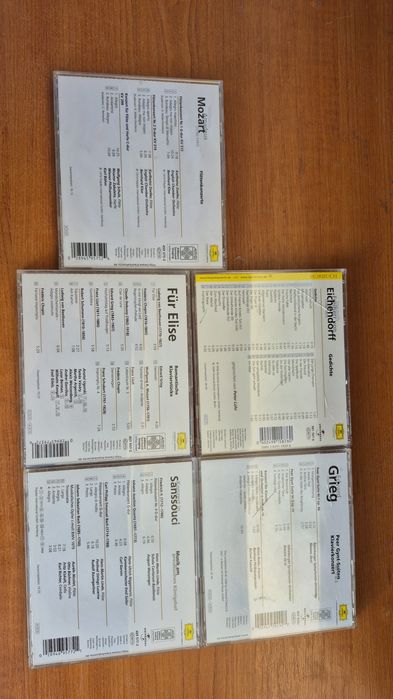 Vând Lot CD muzica clasica mixta colectia Deutsche Grammophon