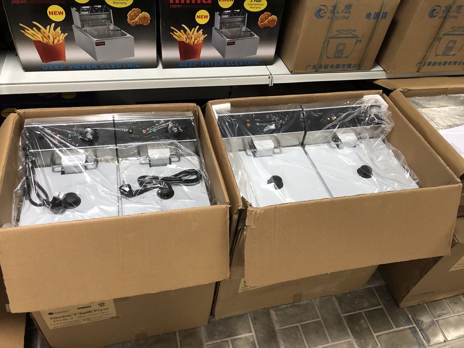 Фритюрница 8+8, 11+11 литров.