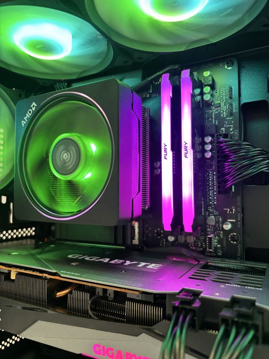 Геймърски Компютър AMD Ryzen 5 5600X, Nvidia RTX 3070 8GB, 32GB Ram