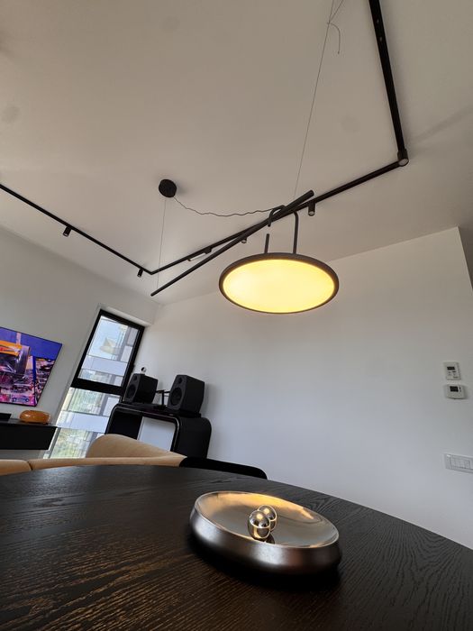 Suspensie Nova Luce Gea, negru