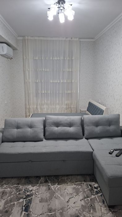 Сдается квартира с евроремонтом на Карасу-3,  2/1/7. За Академией МВД