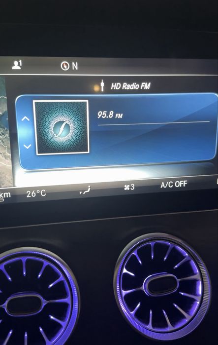Конвентиране на USA Радио Честоти към EU на Mercedes Benz AMG menu