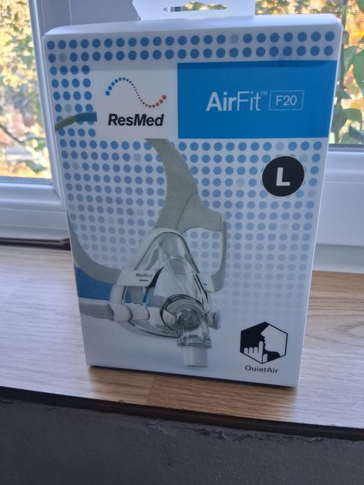 Vand masca cpap fullface Airfit F20  - cot QuietAir  -NOUA