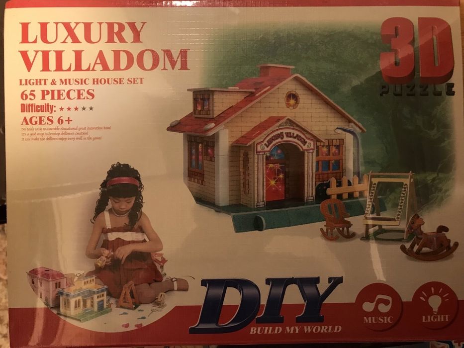 Продавам 3D пъзели