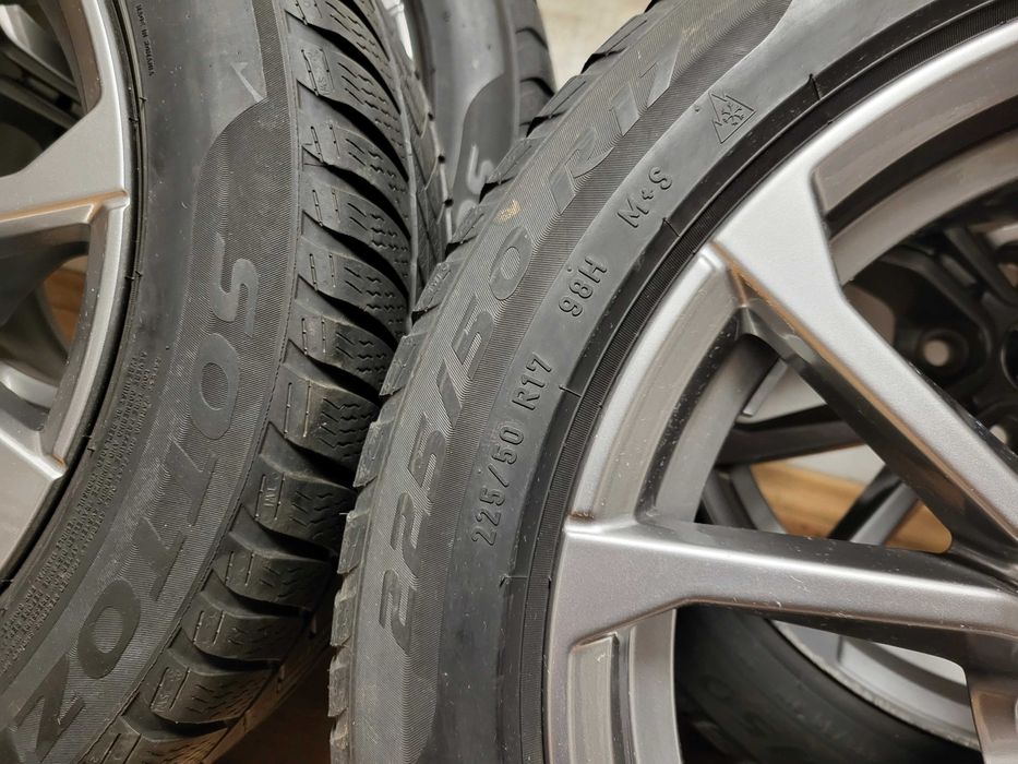 Джанти 17" 5х112 ОЕ BMW Style 776 Зимни гуми Pirelli 225/50/17