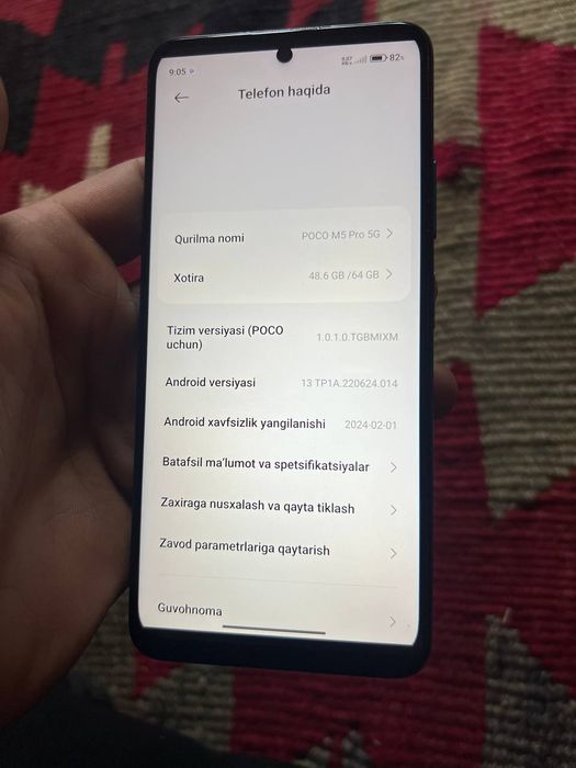 Pocco M4 Pro 5G 3oy garant