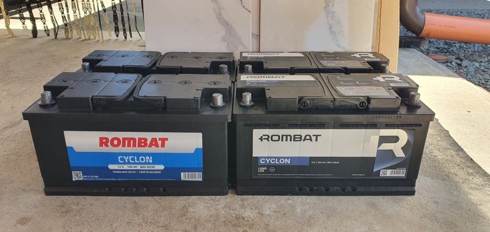 Acumulator 12V/100Ah rombat