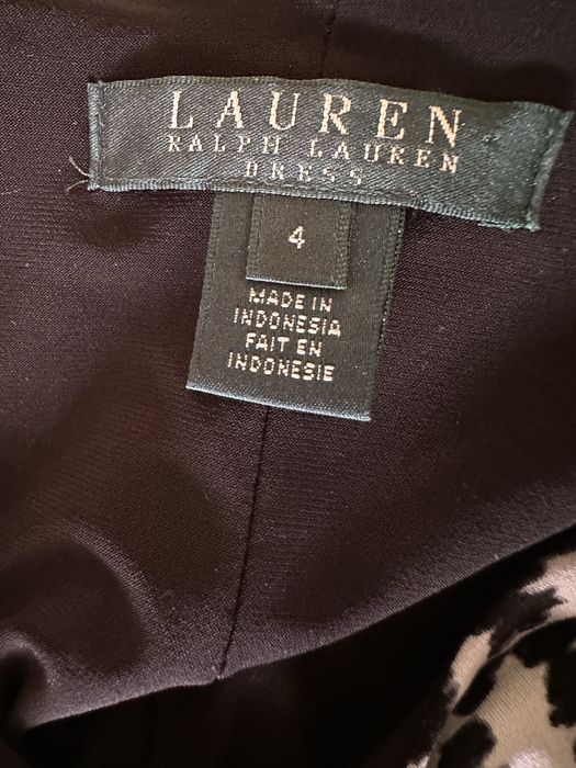 Rochie Lauren Ralph Lauren originală mărimea 4 material dublu