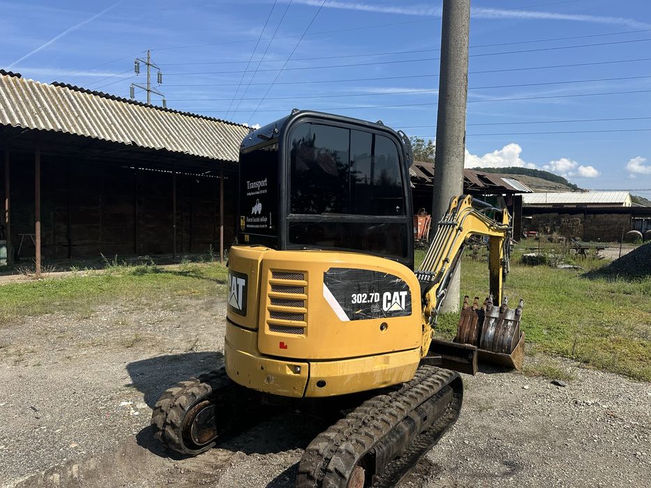 Vand miniexcavator cat 302.7