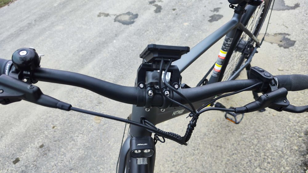 Bicicletă electrică cu transmisie prin curea BK19 Pro