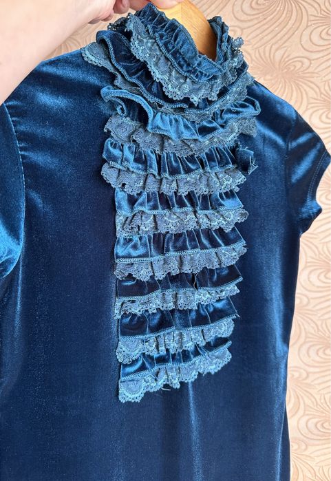 Бархатная блуза (40-42р.)