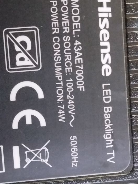 Hisense 43инча смарт 4к