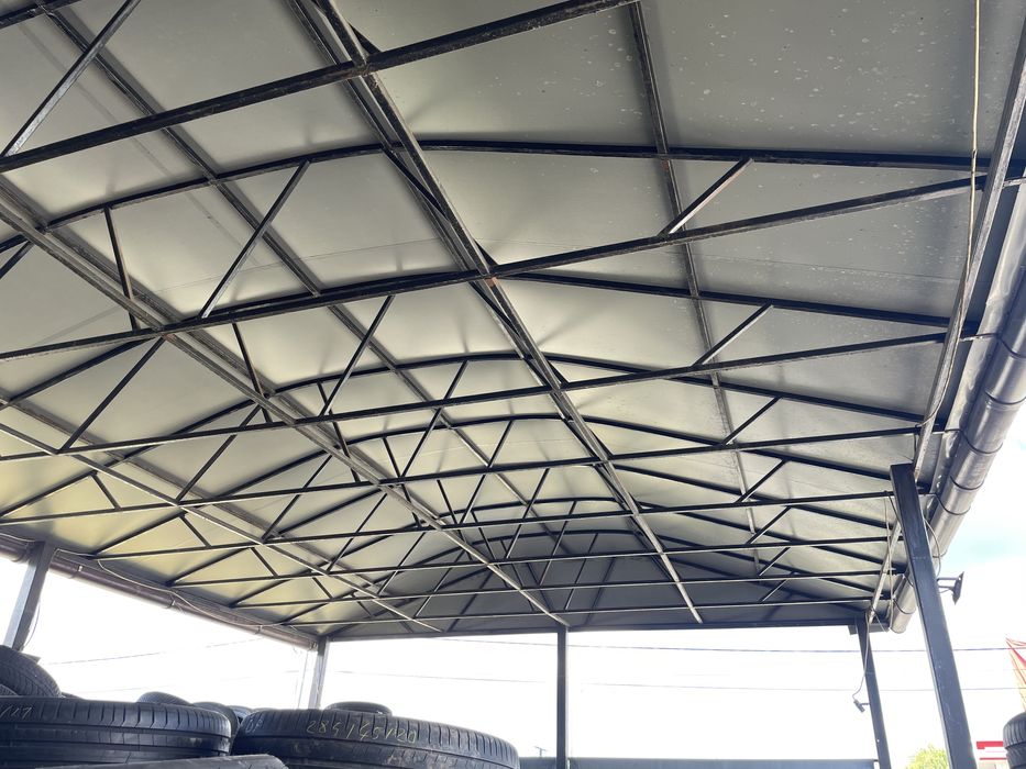 Vand structura metalica 8x6x3.5 acoperita cu prelata