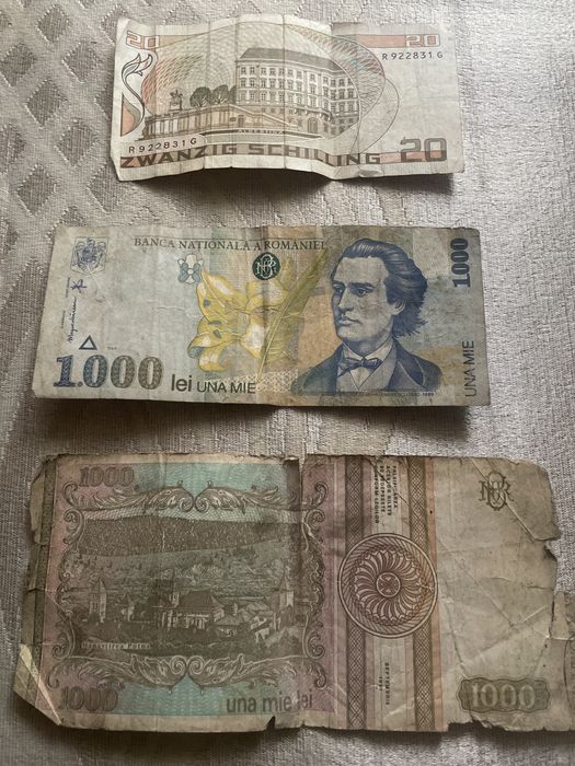 Vand bacnote vechi