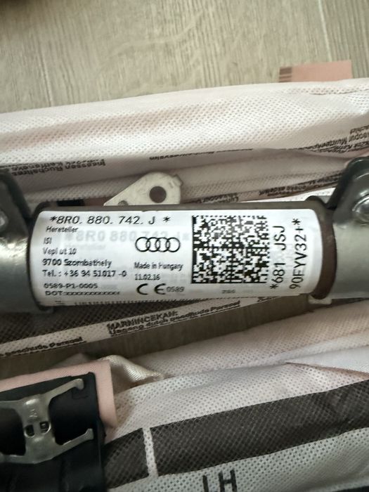 Airbag завеси щори еърбег Audi A4 B9 A6 C8 Q3 Q5 Ауди въздушна