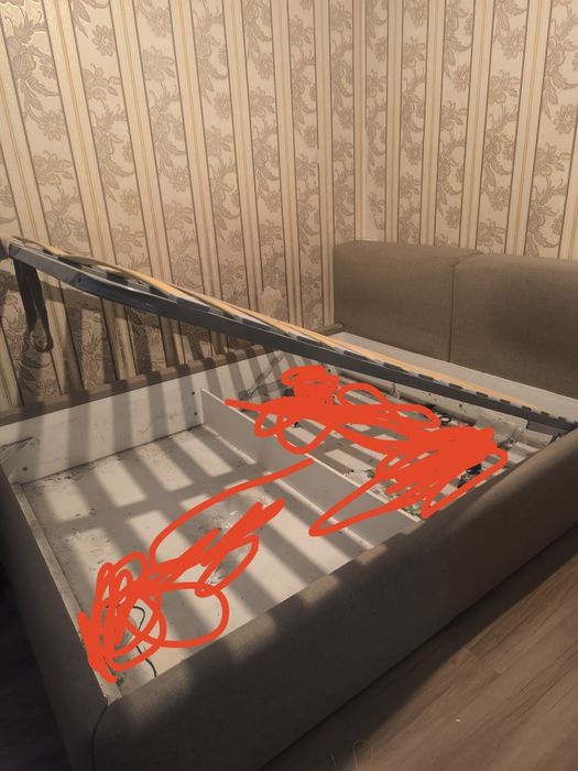 Кровать 2 -х спальний