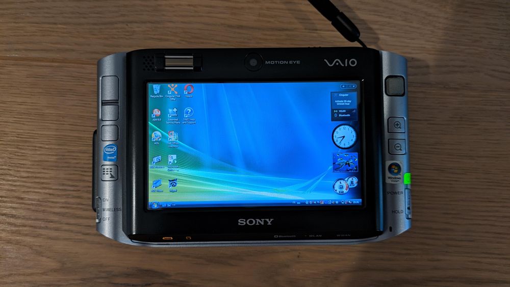 SONY UX, профессиональный мини компьютер