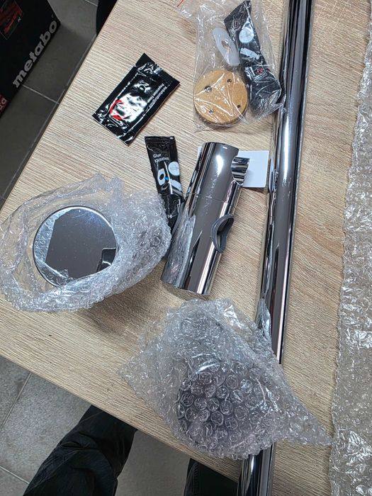 Set de duș Tesa SPAA (tijă, furtun, cap de duș)