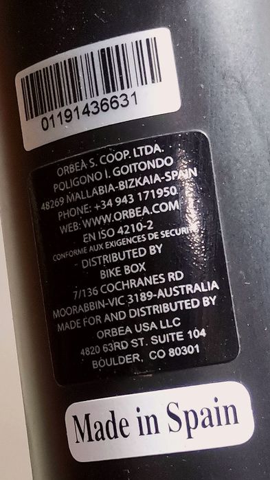 Orbea Orca 2025 carbon Sram Force 2x12 AXS