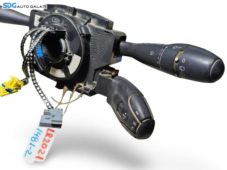 Ansamblu Maneta Manete Semnalizare Stergatoare Bloc Lumini Spira Spirala Senzor Volan Citroen Berlingo 2008 - 2017 Cod 96574418XT [LR2021]