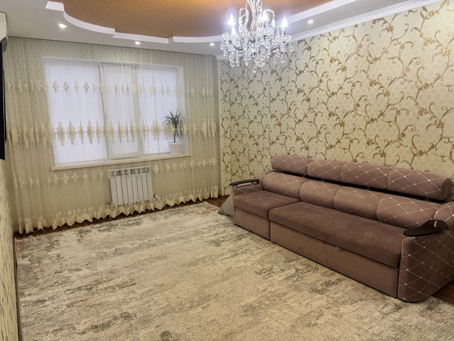 2 комнатная квартира мкр Нурсая 90 дом