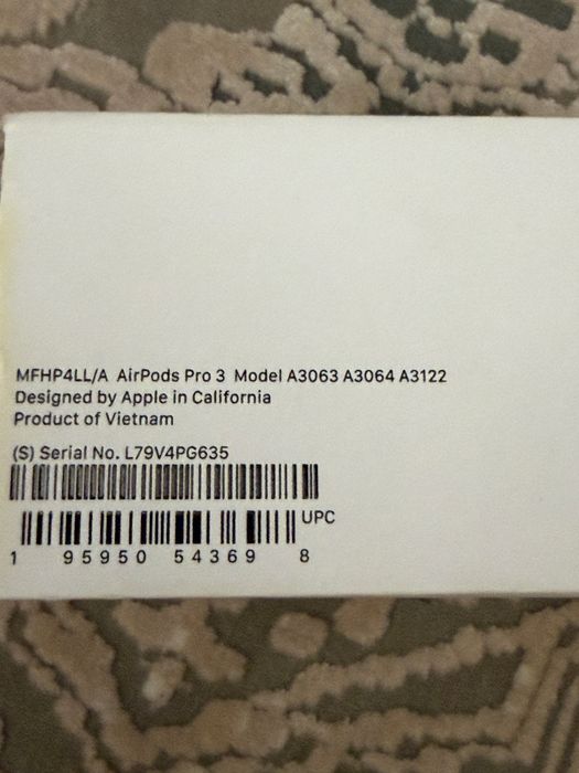 Airpods pro 3  A3063