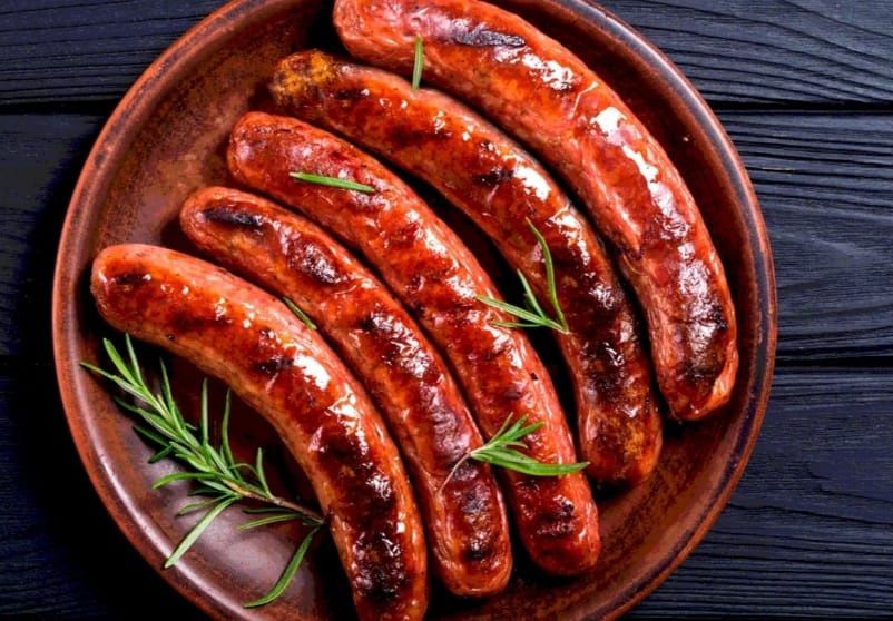 Колбаски гриль Домашние