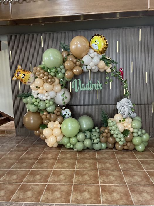 Arcada baloane Safary | Jungle | Baloane Botez