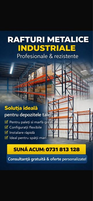 rafturi metalice industriale 654