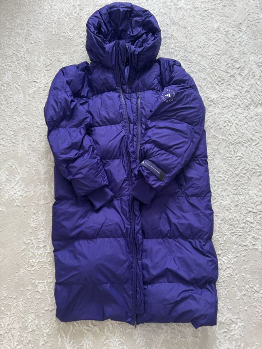 Пуховик теплый демисезонный