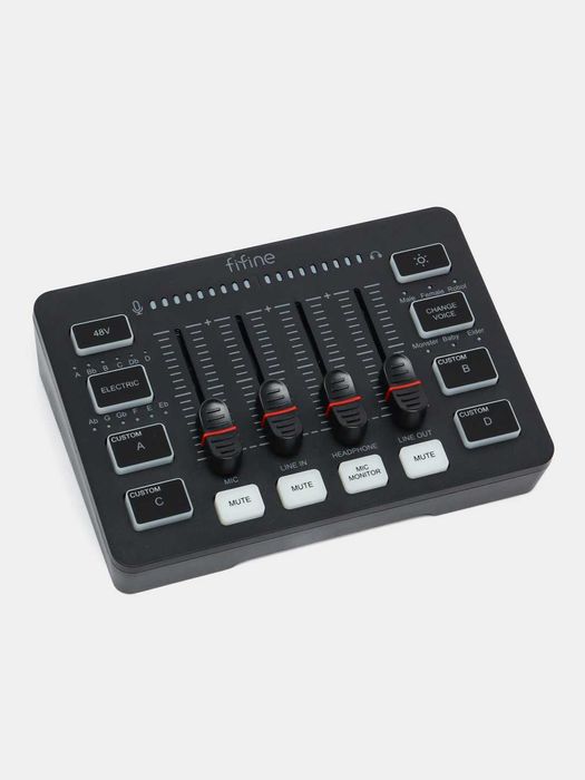 Звуковая карта для стримеров и блогеров fifine CS3