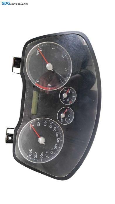 Kit Pornire ECU Calculator Motor Ceas Ceasuri Instrumental Bord si Cheie Ford Focus 2 1.6 TDCI 2004 - 2010 Cod 6M51-12A650-NC 0281011701 3M5F-10A855-A [M8217]