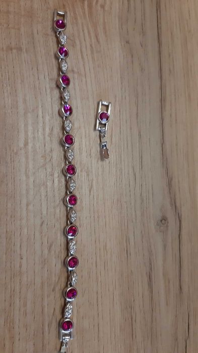 Oliver Weber гривна със светъл аметист,цвят циклама