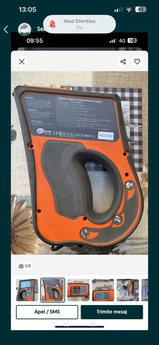 SONEL MZC -305 / Aparat / Tester Măsurat Impedanță Bucla