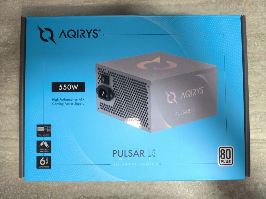 Vand Sursa AQIRYS 550W imprcabila ca noua fullbox