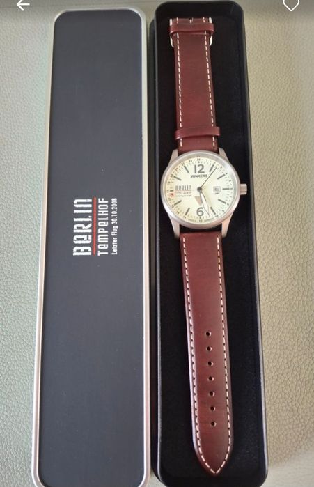 Ceas Junkers Berlin Tempelhof  Carcasa titan– Ediție Specială