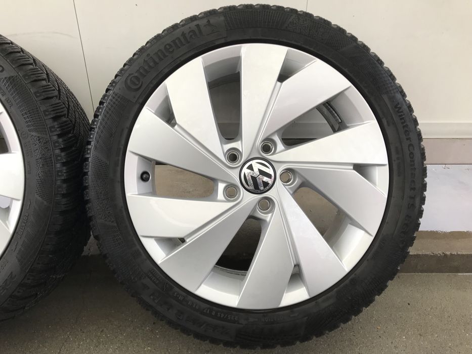 Jante Roți 17 VW Caddy Touran Golf 8 7 6 5 Anvelope iarna 205 50 R17