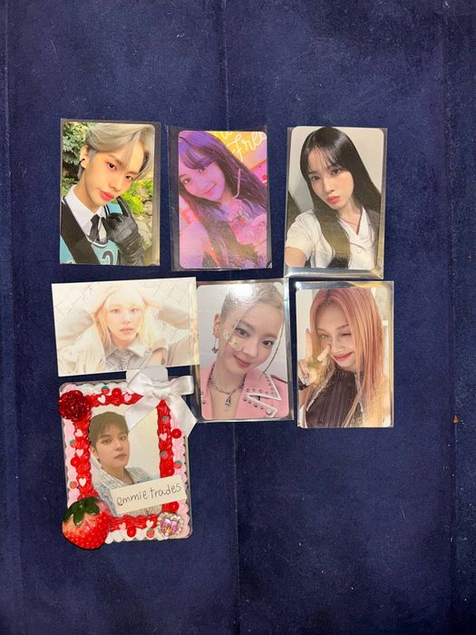 Кпоп карти на различни групи