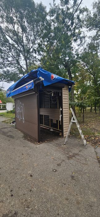 Vand foișor de metal 3,75 x 1,75m