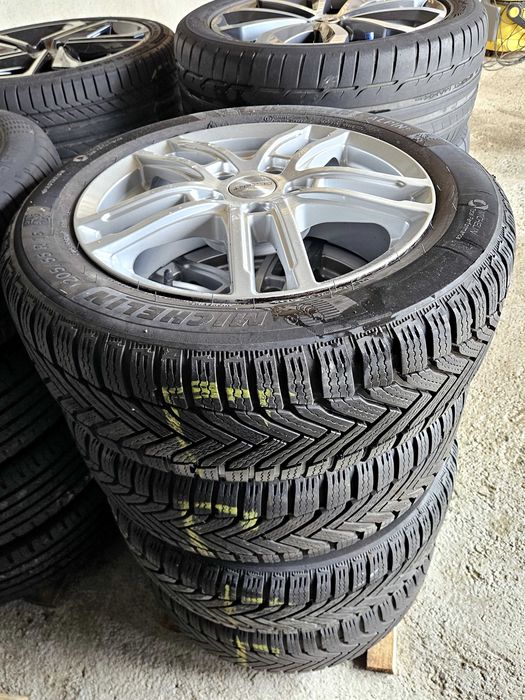 Лети джанти 16" 5х112 гуми Michelin 205/55/16