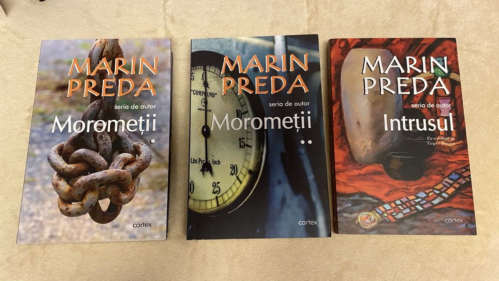 Marin Preda - Moromeții Vol. 1 și 2 + Intrusul